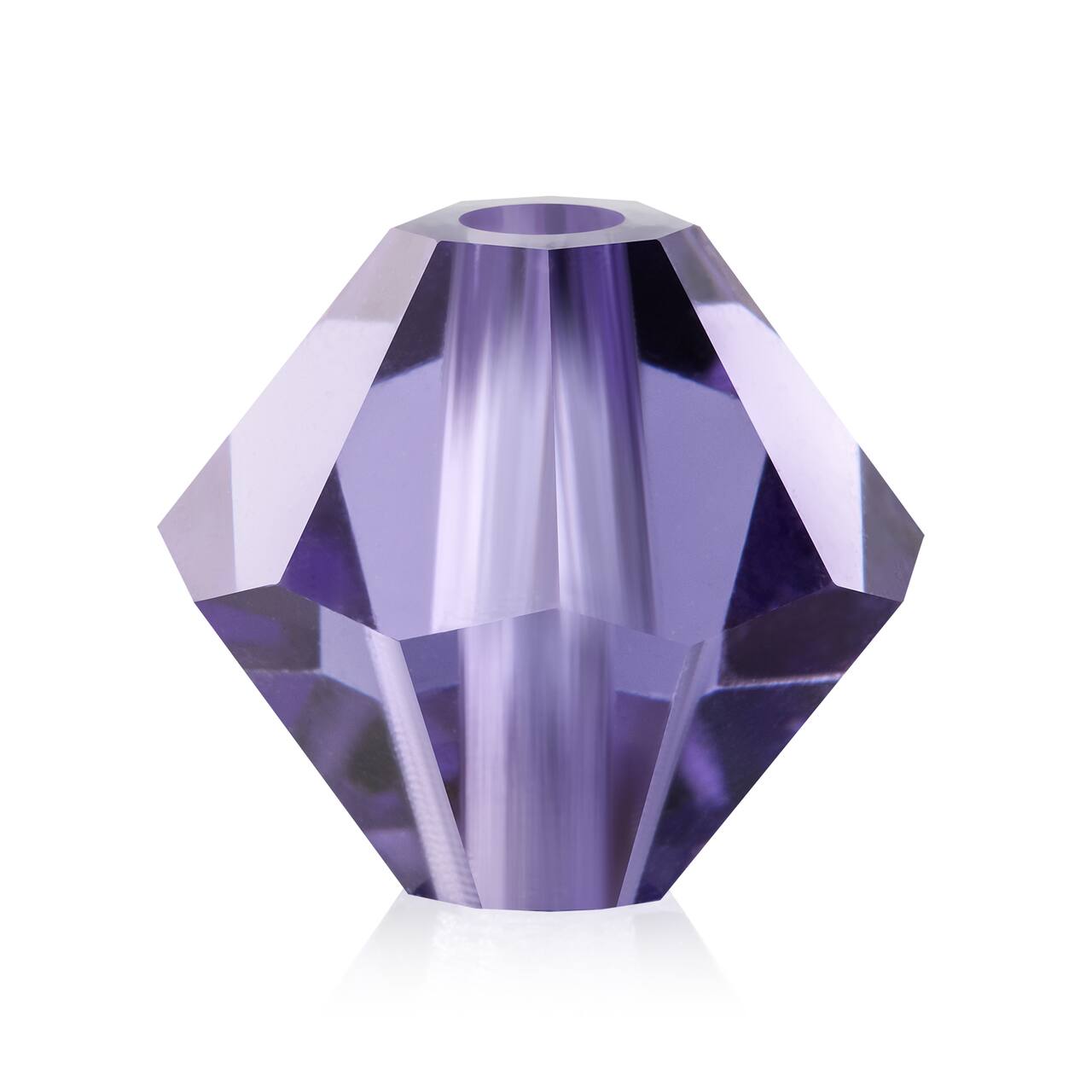 John Bead Preciosa 6mm Czech Crystal Rondelle Beads, 36ct.